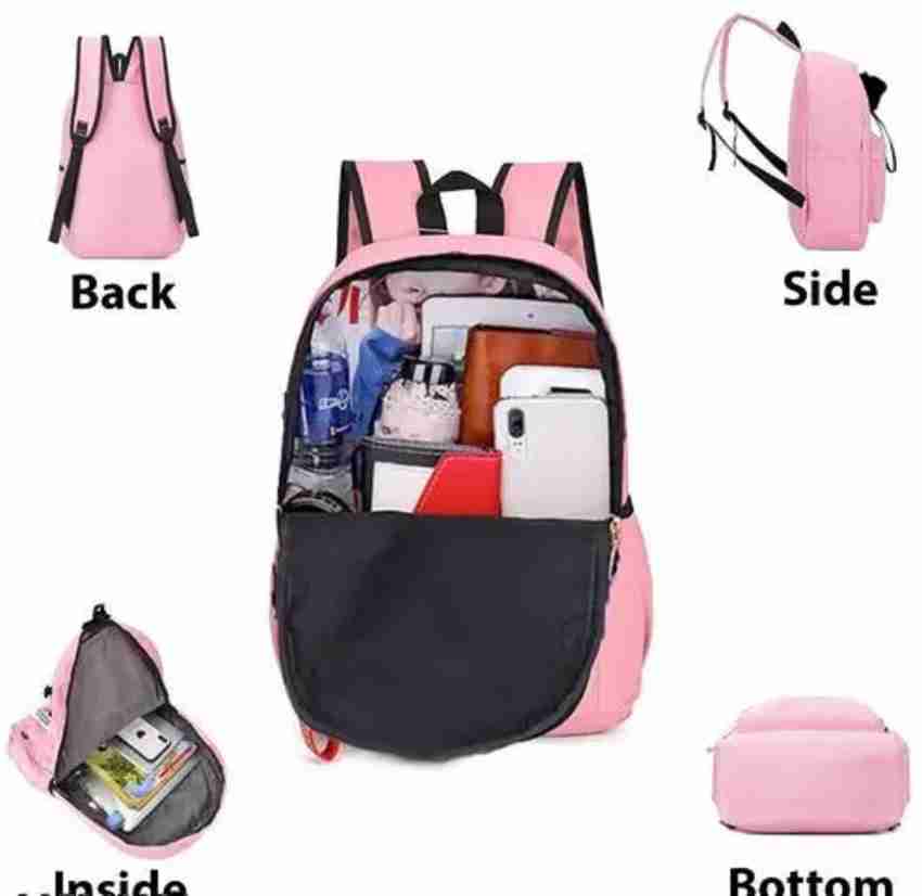 New Trendy Printed bts bag,college bags girls, bags for girls, v bts bag,School  Bag