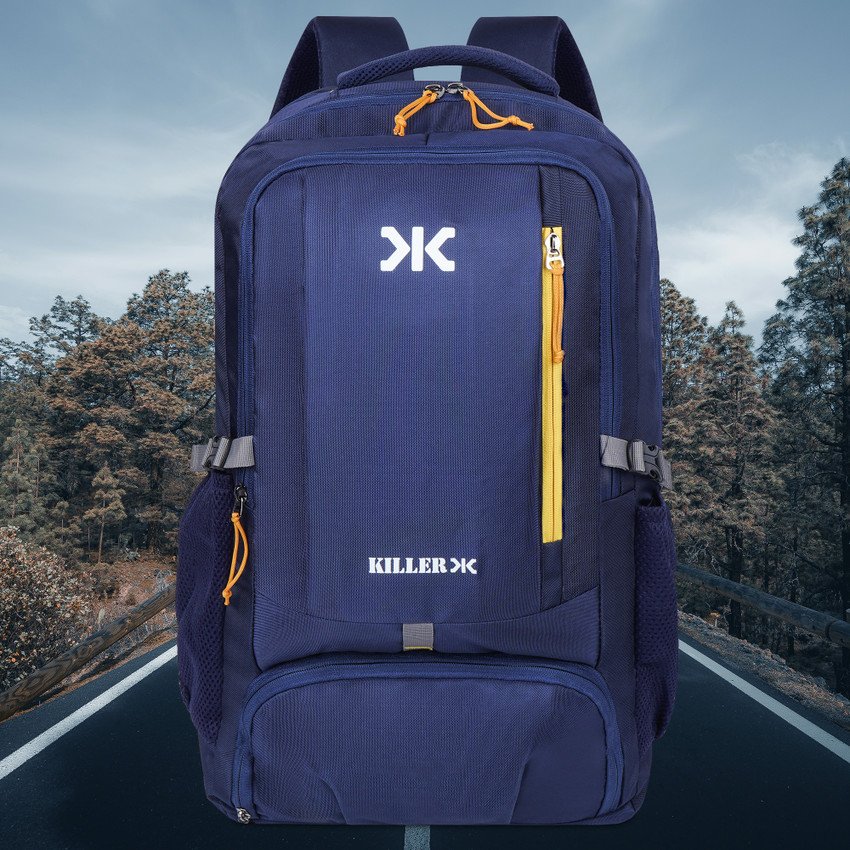 KILLER ORINE DESIGN HIGH CAPACITY LAPTOP BAGPACK FOR DAILY TRAVEL 55 L Laptop Backpack NAVY BLUE Price in India Flipkart