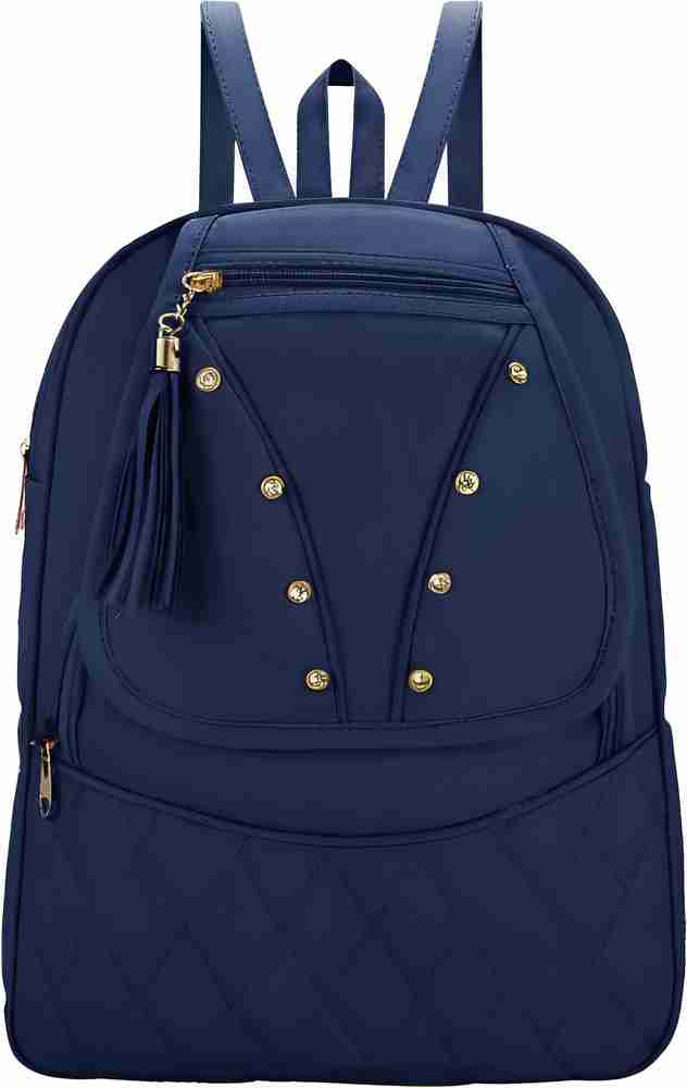 Cleto Fancy Backpack for College and school girls 13.5 Inch Laptop Bag Rakhi Gift 13.5 L Backpack Blue Price in India Flipkart