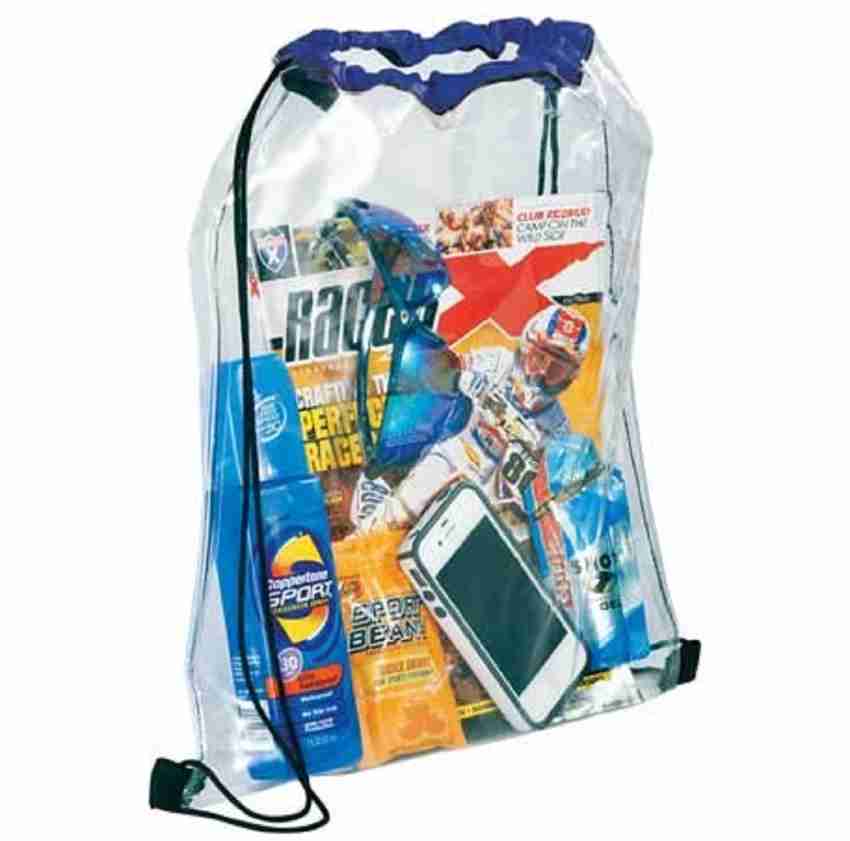 Clear drawstring 2024 bags bulk