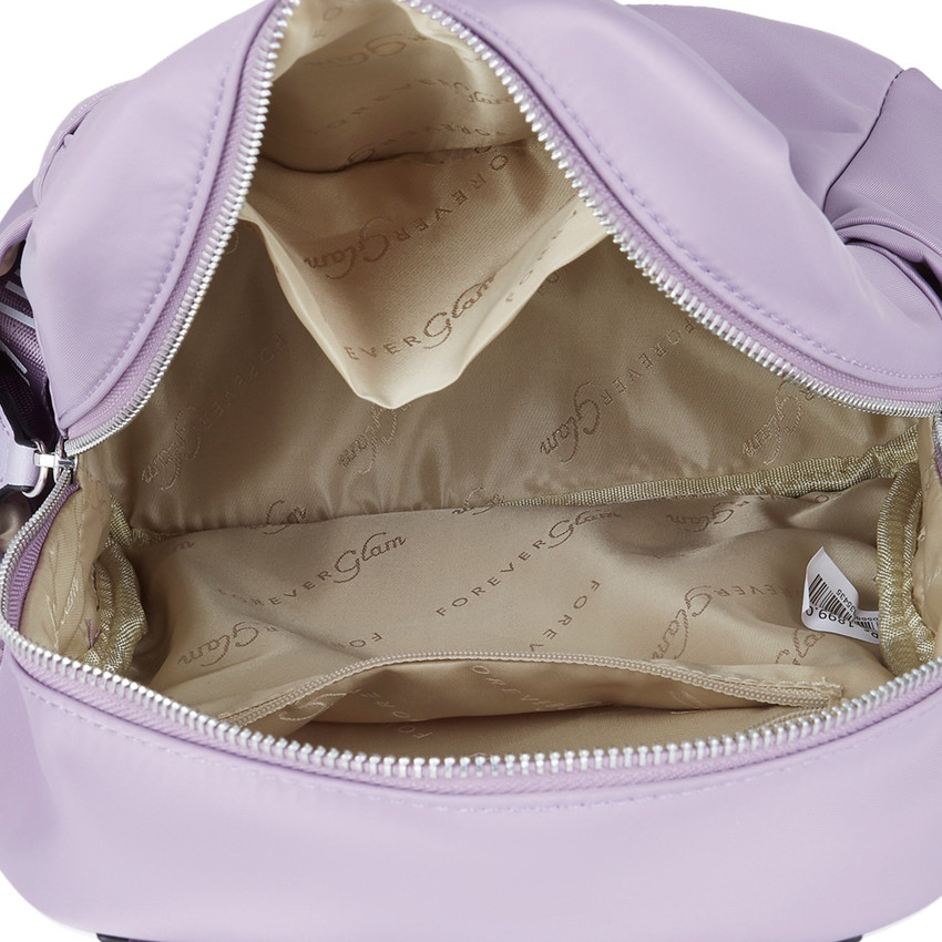 Forever Glam By Pantaloons Lilac Backpack 12.6 L Backpack LILAC