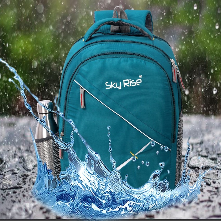 SKY RISE Fancy Classic Unisex Waterproof Laptop Bag Bags Backpacks GREEN 35L 35 L Laptop Backpack GREEN Price in India Flipkart