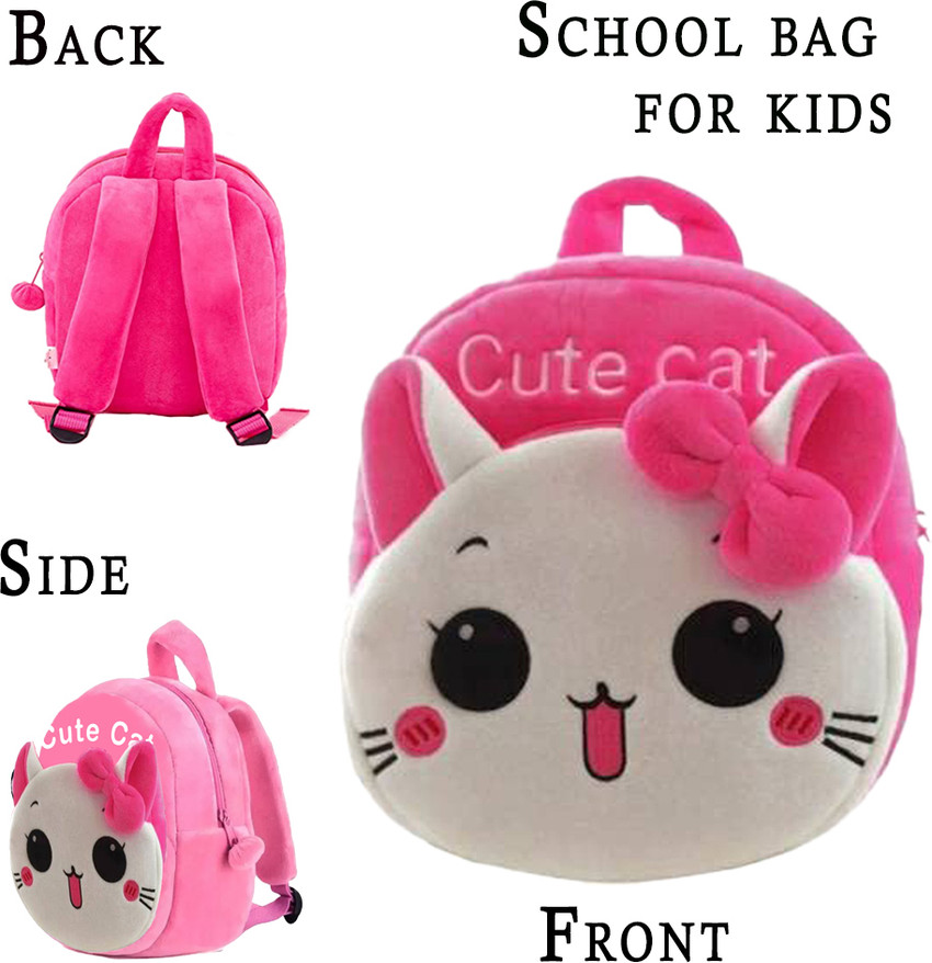 VICTORBYSHIPRA School Bag For Kids Plush Backpacks 10 L Backpack