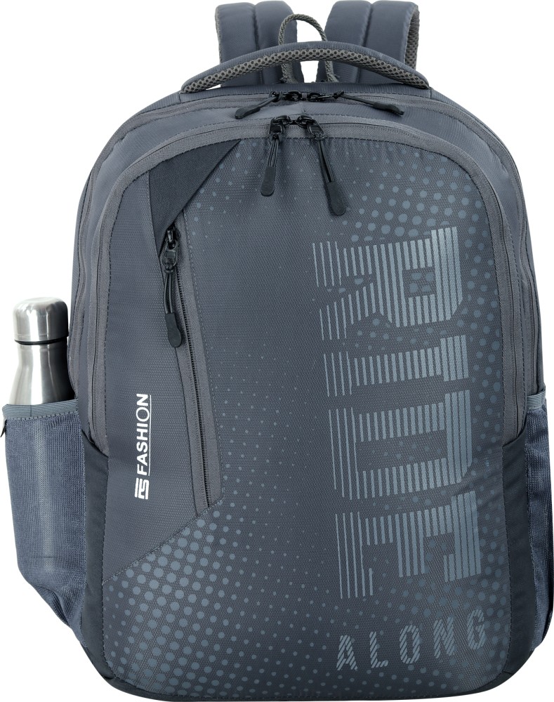 FS FASHION Durable Backpack with Multiple Pockets Adventures School College Bags 40 L Backpack Grey Price in India Flipkart