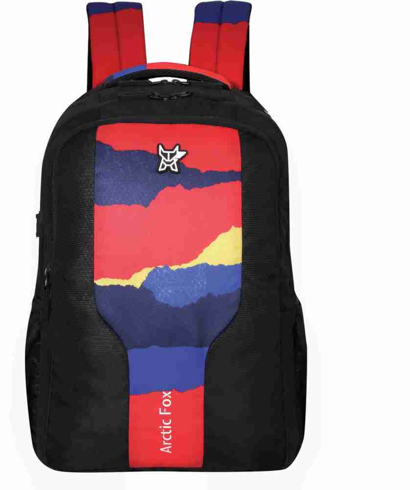 Arctic Fox Rip Black 31 L Laptop Backpack Black Price in India Flipkart