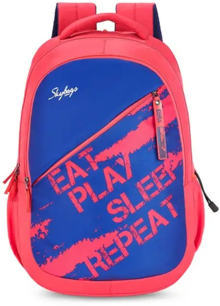 Shiny Fabric Kids School Backpack School Bags for Girls with Teddy Toy &  Inner Linning