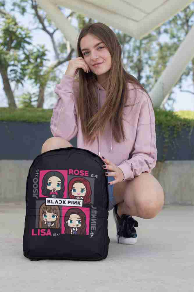 Blackpink rose backpack outlet