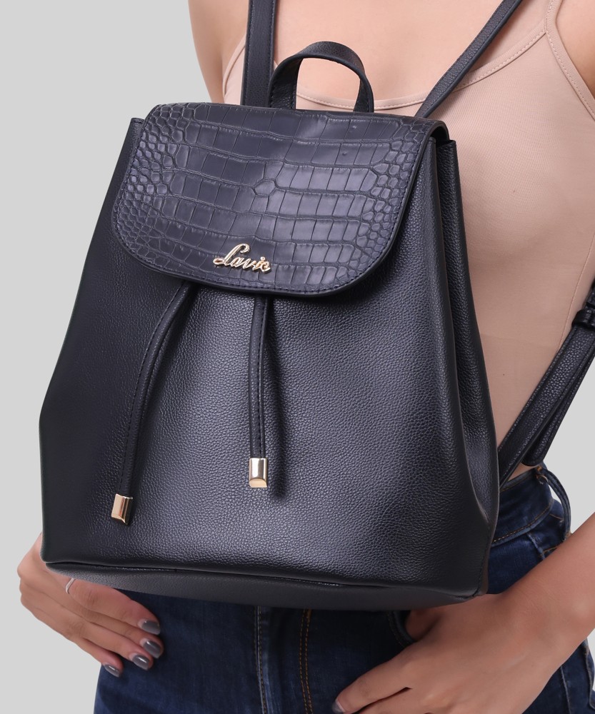 LAVIE MISTY BACKPACK LADIES HANDBAG 12.5 L Regular Size Backpack BLACK Price in India Flipkart