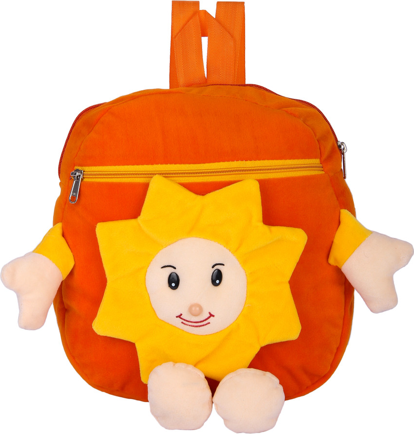 AAKASH Small 10 L Backpack Sunflower Orange Yellow Combination School Bag for Kids 12 L Backpack Orange Yellow Price in India Flipkart
