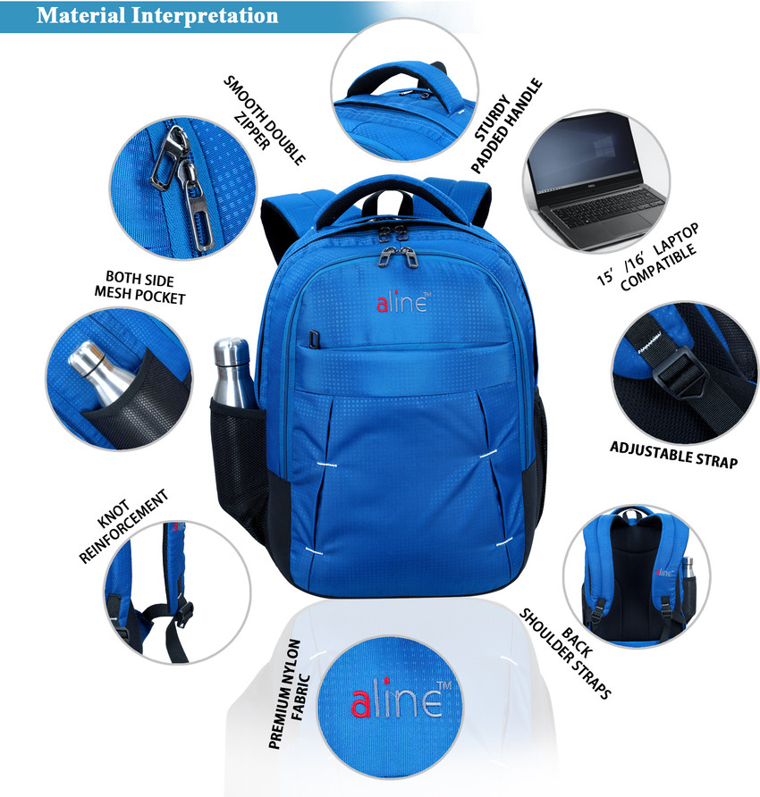 aline Business Bag For Men and Women Big Space Travel College Bag