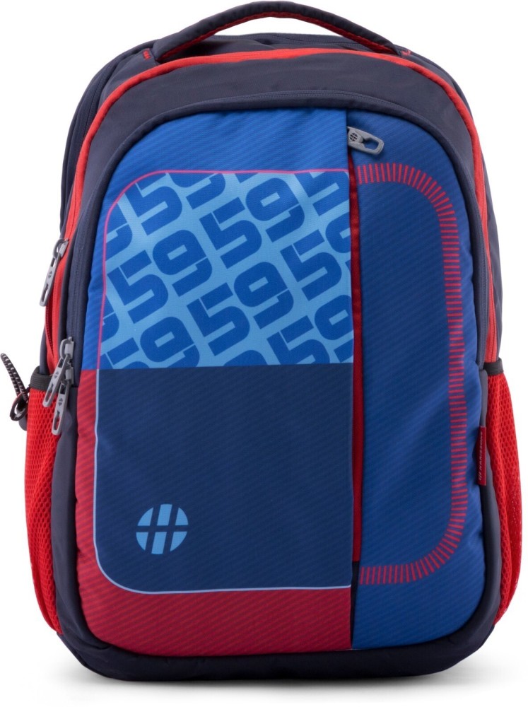 HARISSONS Bags Slant Casual 38 L Laptop Backpack Navy Red Price in India Flipkart