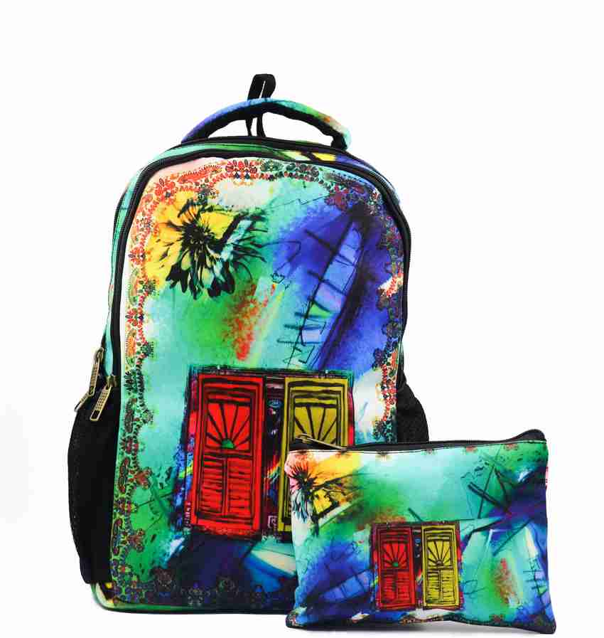 School deals bag painting