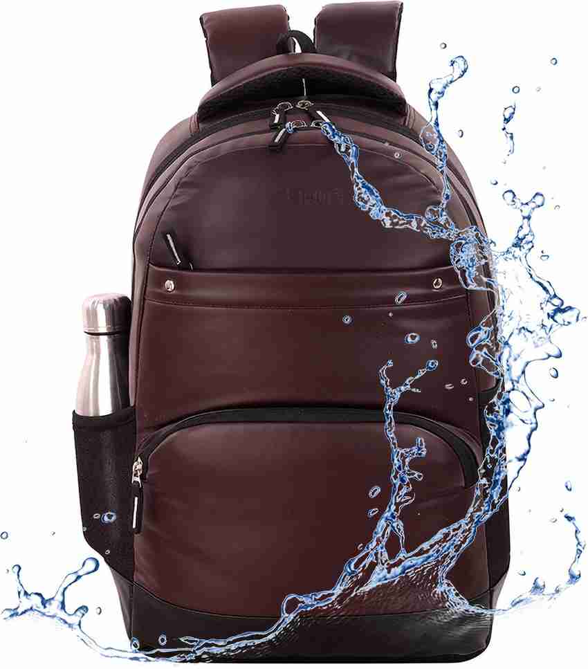 CROPOUT PU Leather Casual Backpack Bags Men Women Fashion For