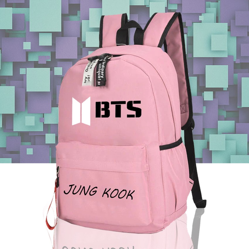 Ambika Collection, Lightweight BTS TAEHYUNG (V) Printed 10th Class School  Bag For Girls 15 L Backpack Black - Price in India