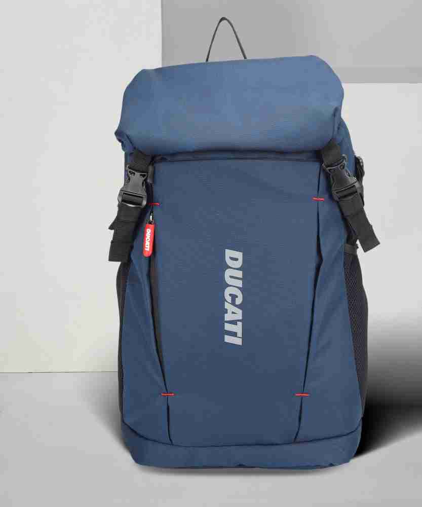 DUCATI Laptop Backpack 35 L Laptop Backpack Blue Price in India