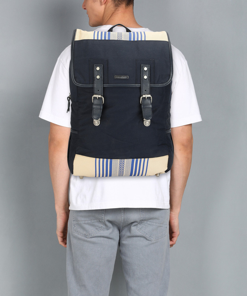 PETER ENGLAND Bag 5 L Laptop Backpack Blue Price in India
