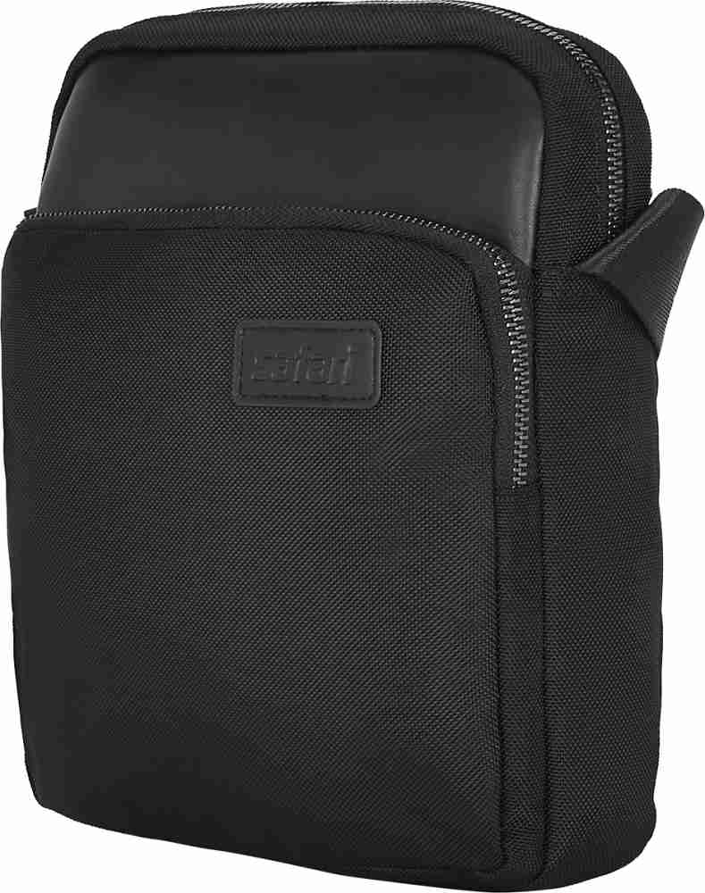 SAFARI Rubic Spacious Sling Bag With Adjustable Strap - Black 2 L Backpack  Black - Price in India