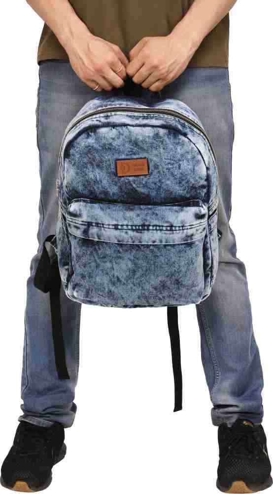 Black acid wash discount backpack