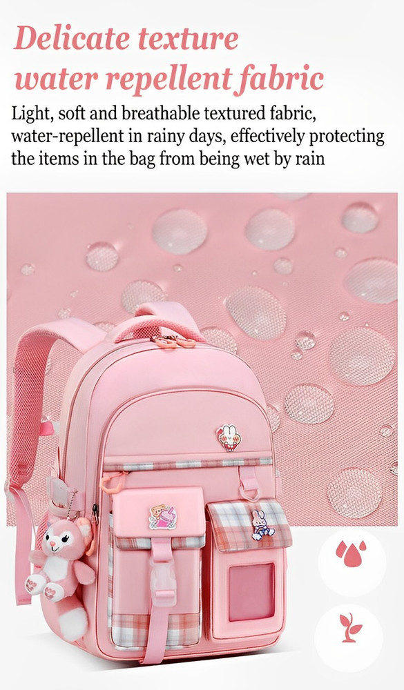 Tlismi Pastel Colored School Bag Stuffed Toy cartoon Multi