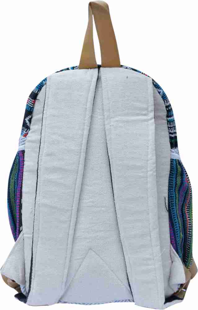 Hemp Multi Pocket Unisex Backpack saving with Laptop Sleeve