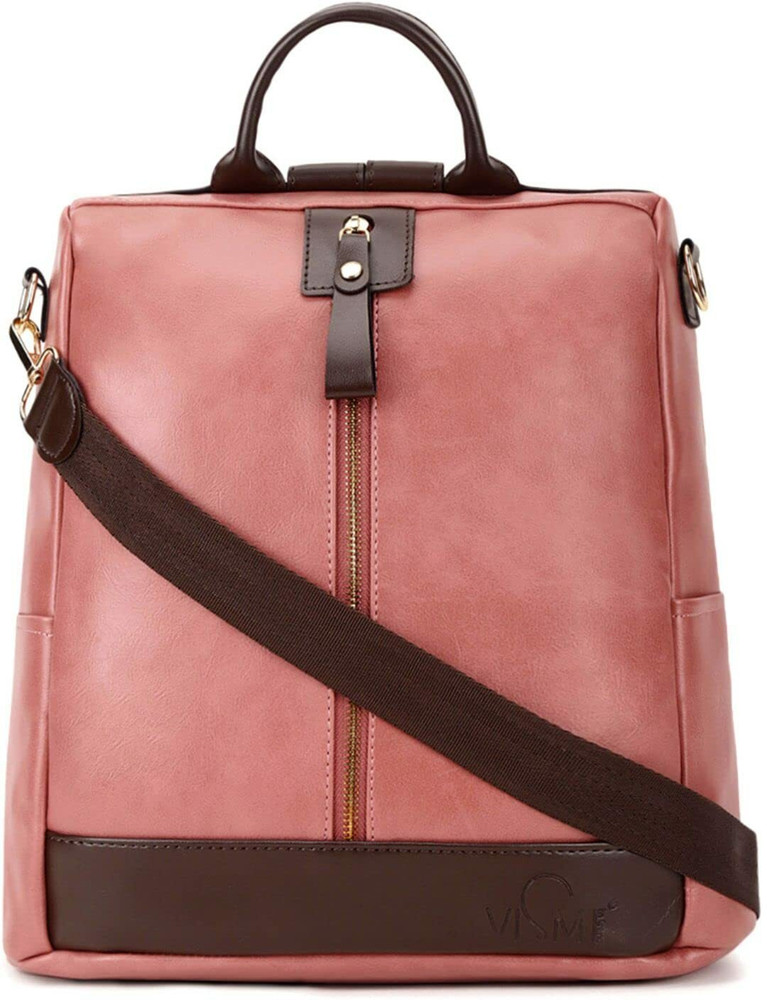 Vegan leather best sale backpack purse