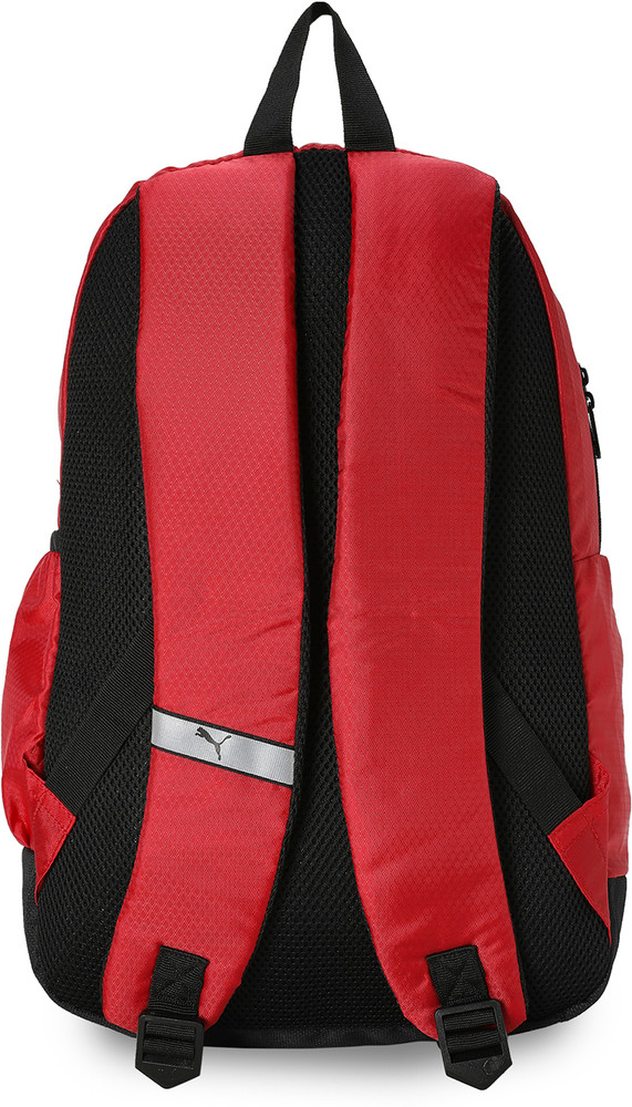 PUMA Colorb. School Backpack 26 L Backpack Burnt Red Black