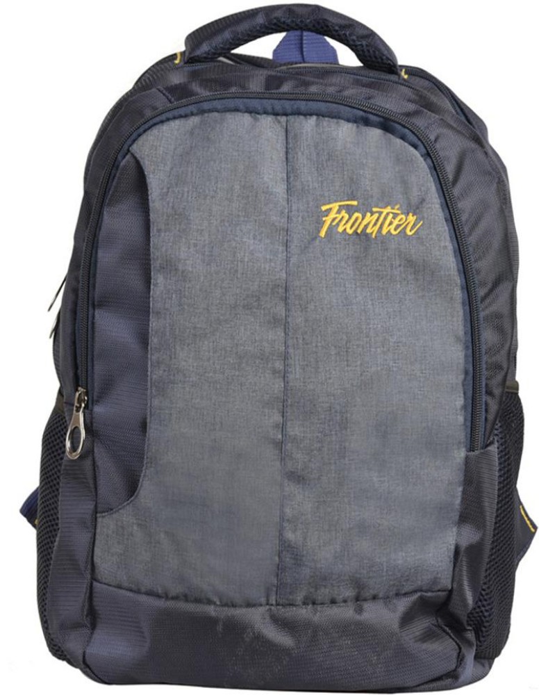 Frontier BACK PACK PITHU ROYAL 18 L Laptop Backpack NAVY BLUE GREY Price in India Flipkart