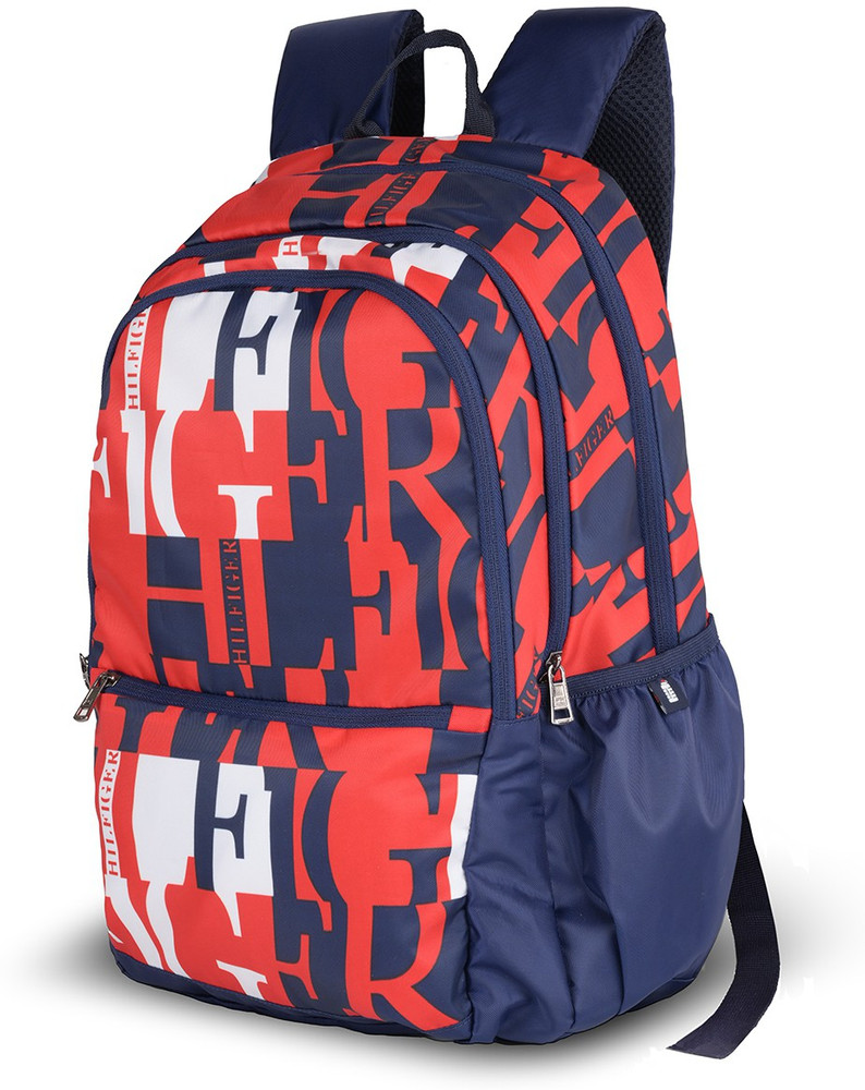 TOMMY HILFIGER Majestic 31 L Laptop Backpack Red Blue White Navy Price in India Flipkart