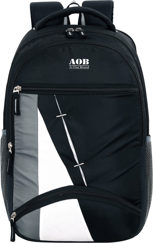 Flipkart aob Laptop Backpack unisex spacy fits upto 16 Inches college bag school bag Black Waterproof Backpack Backpack