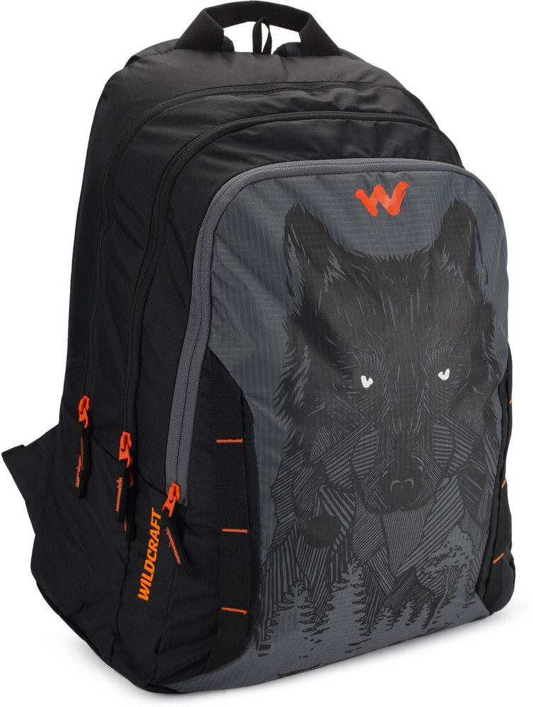 Wildcraft WC 6 Wild 44 L Laptop Backpack Wolf Blk Price in India Flipkart