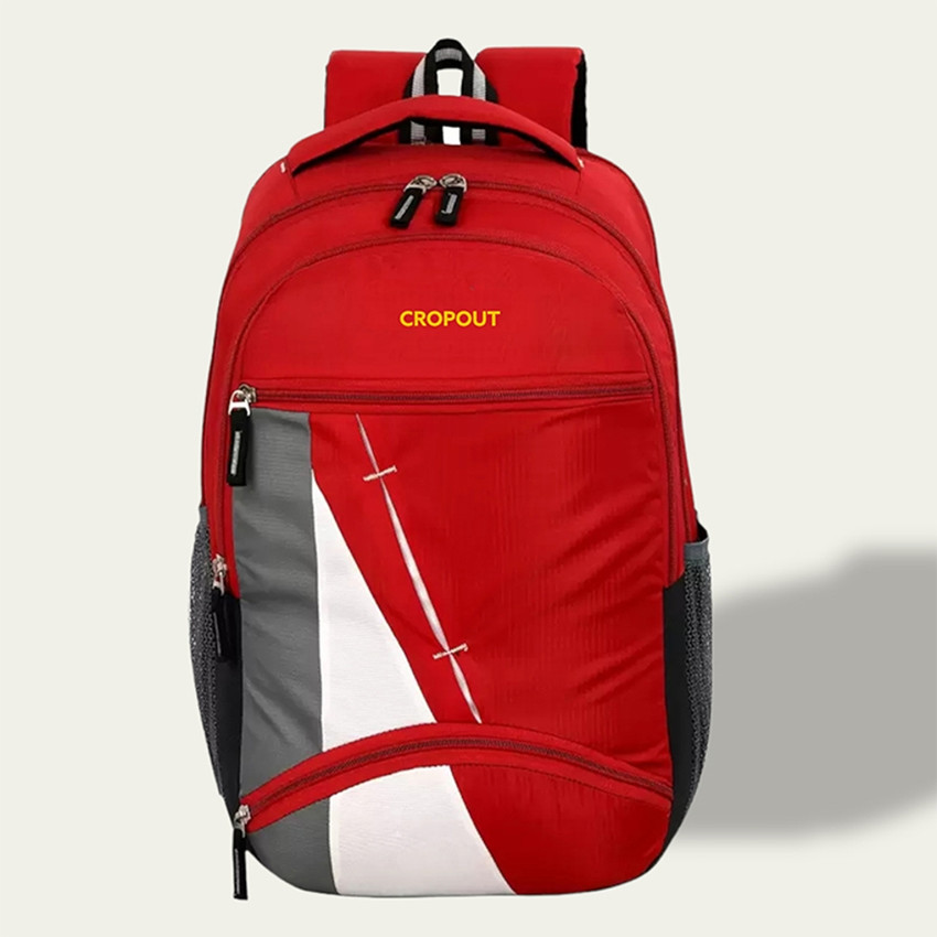 CROPOUT School Bag College Bag Backpack Travel Bag For Men Women 32 L Laptop Backpack Red Price in India Flipkart