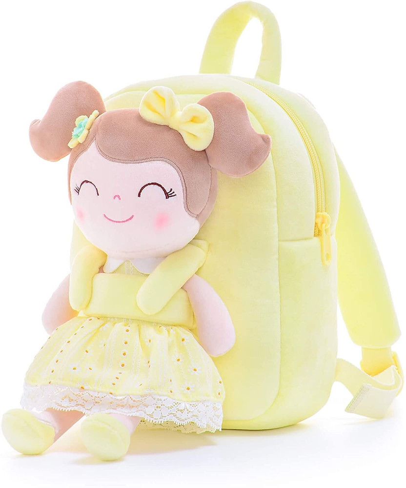 Yellow backpacks for girls cheap