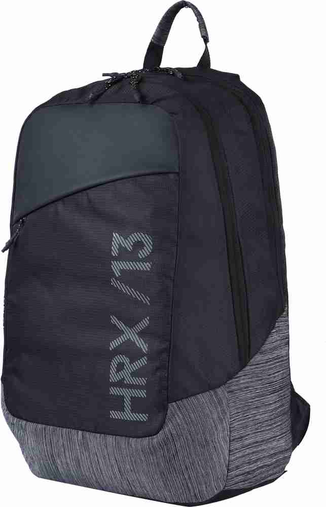 HRX by Hrithik Roshan AERATOR 1 Laptop Backpack 19 L Laptop Backpack Black Silver Price in India Flipkart