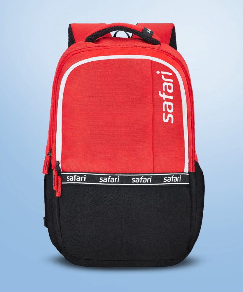 Safari hotsell red backpack