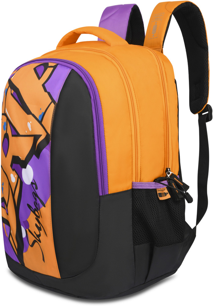 Orange school hotsell backpack