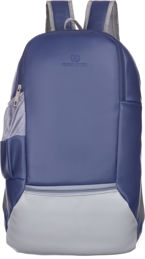 Linear Fashion Mercedes look stylish college office causal bag for men 15 L  Laptop Backpack Blue to Grey - Price in India