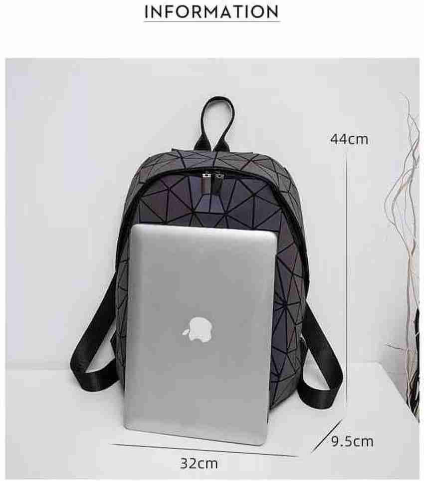 Black holographic online backpack