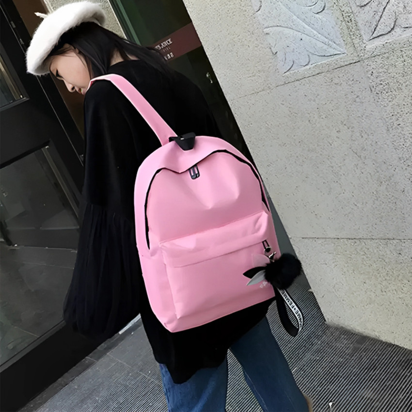 Hey Boi Baby Pink Leather Backpack For Boys And Girls 30 L Backpack Pink Price in India Flipkart
