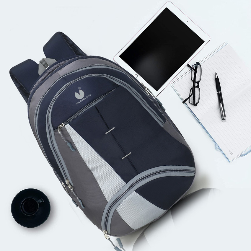 M Polyester School Backpack For Girls And Boys 7th To 10th Standard