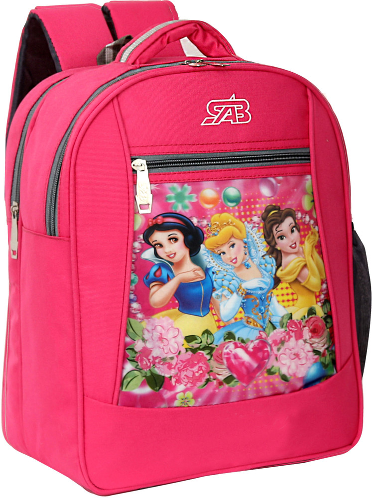 SAB Bags School Bag for Kids 3D Character 1st to 3rd Class Boys and Girls Waterproof 30 L Backpack Pink Price in India Flipkart