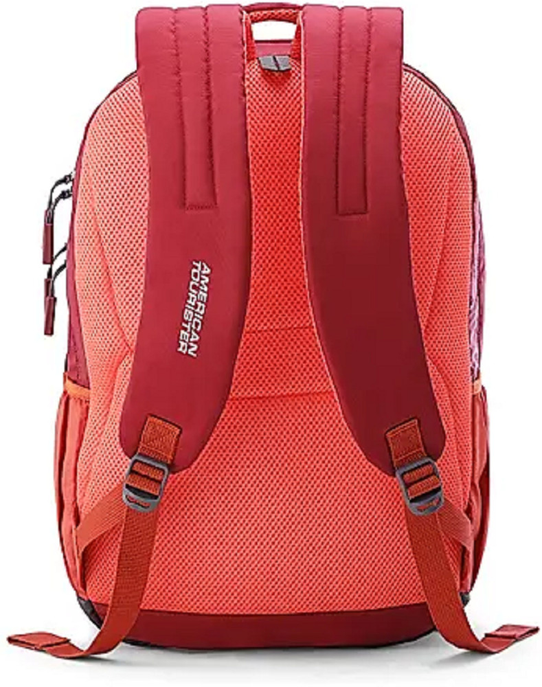 American tourister on sale backpack red
