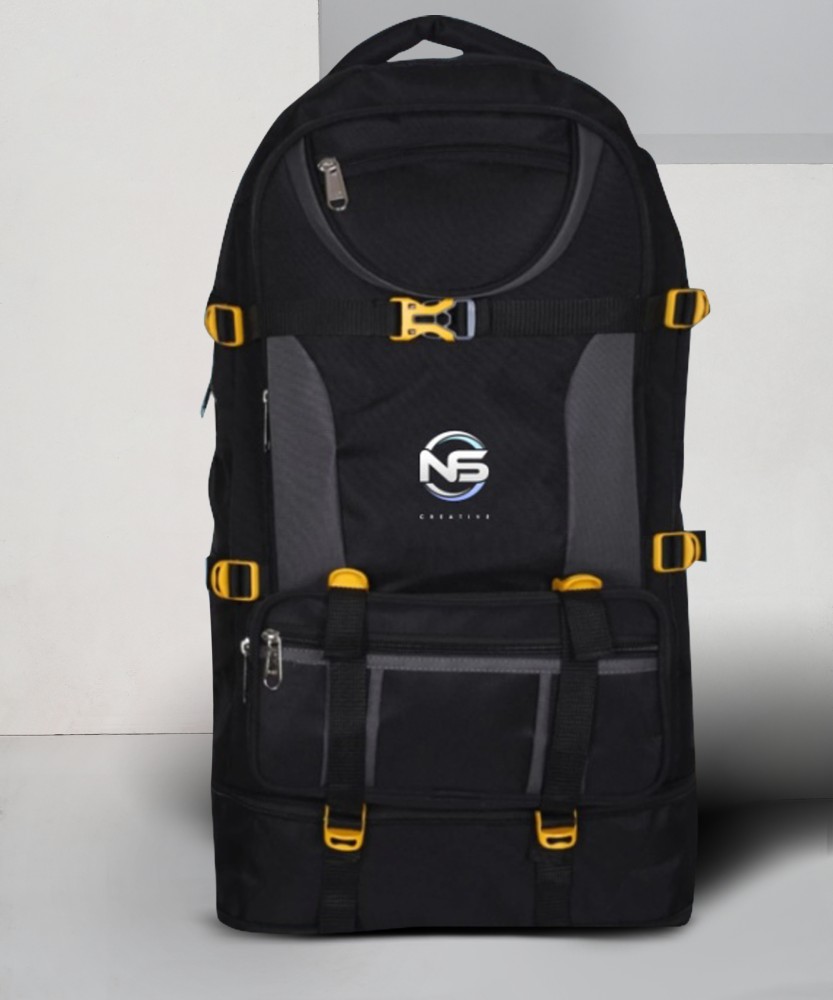 ns creative TREKKING BAGS 65 L Backpack GREY Price in India