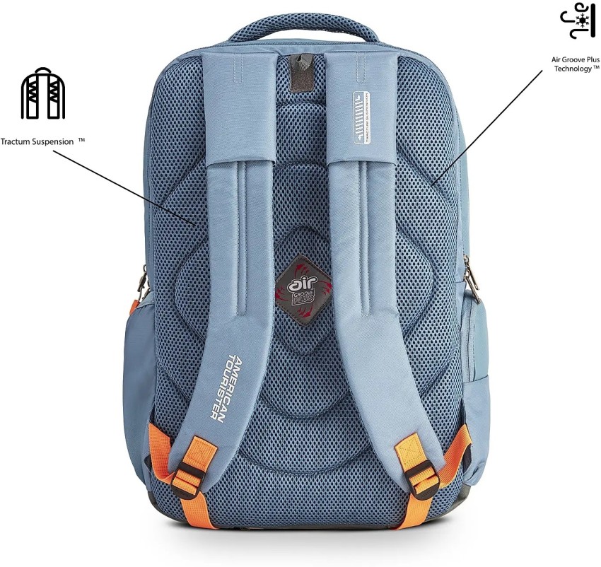 AMERICAN TOURISTER Brett 02 Laptop Backpack 34 L Laptop Backpack Lead Price in India Flipkart