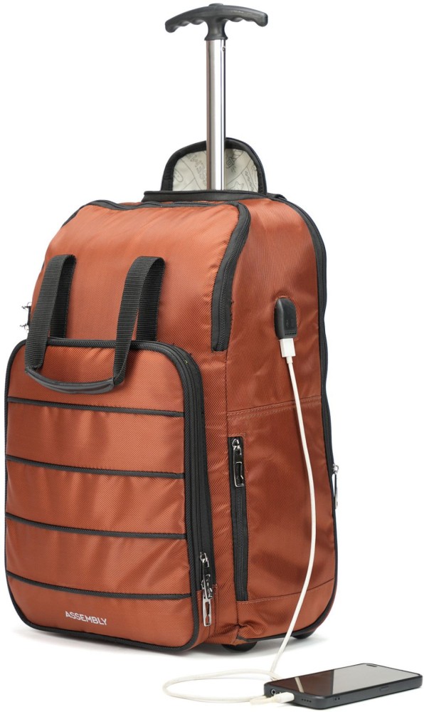 Trolley and clearance backpack