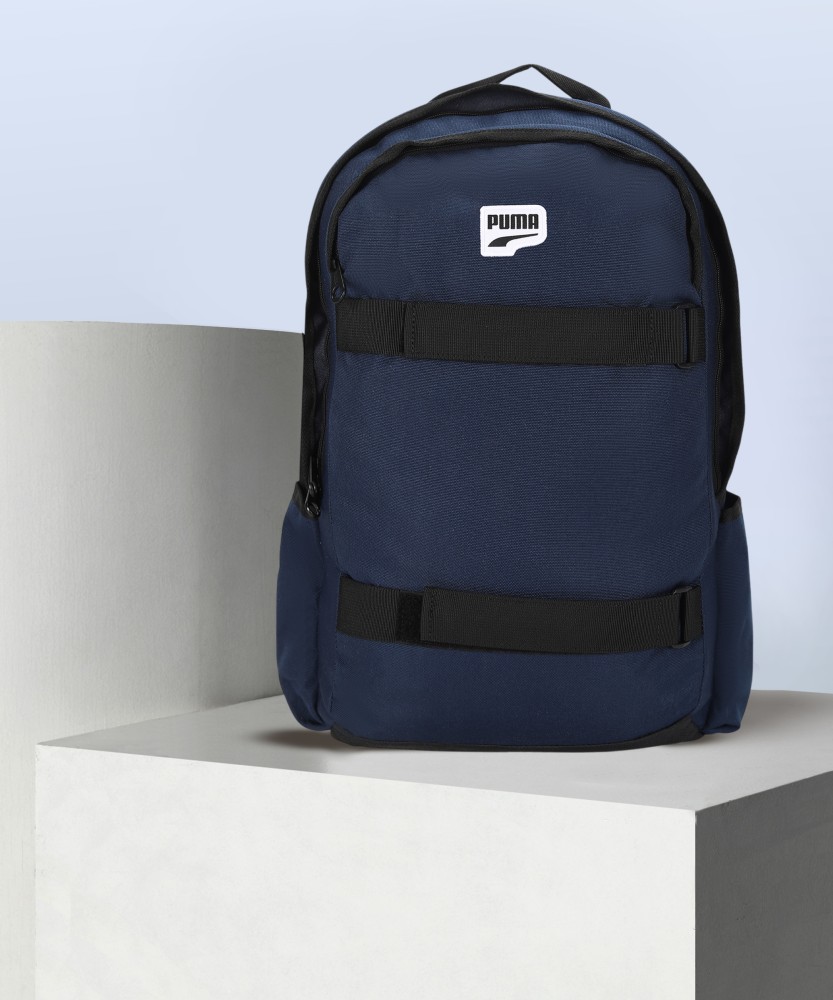 PUMA Downtown Backpack 24.4035 L Laptop Backpack Club Navy Price in India Flipkart