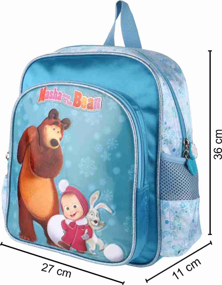 Masha and the shop bear school bag