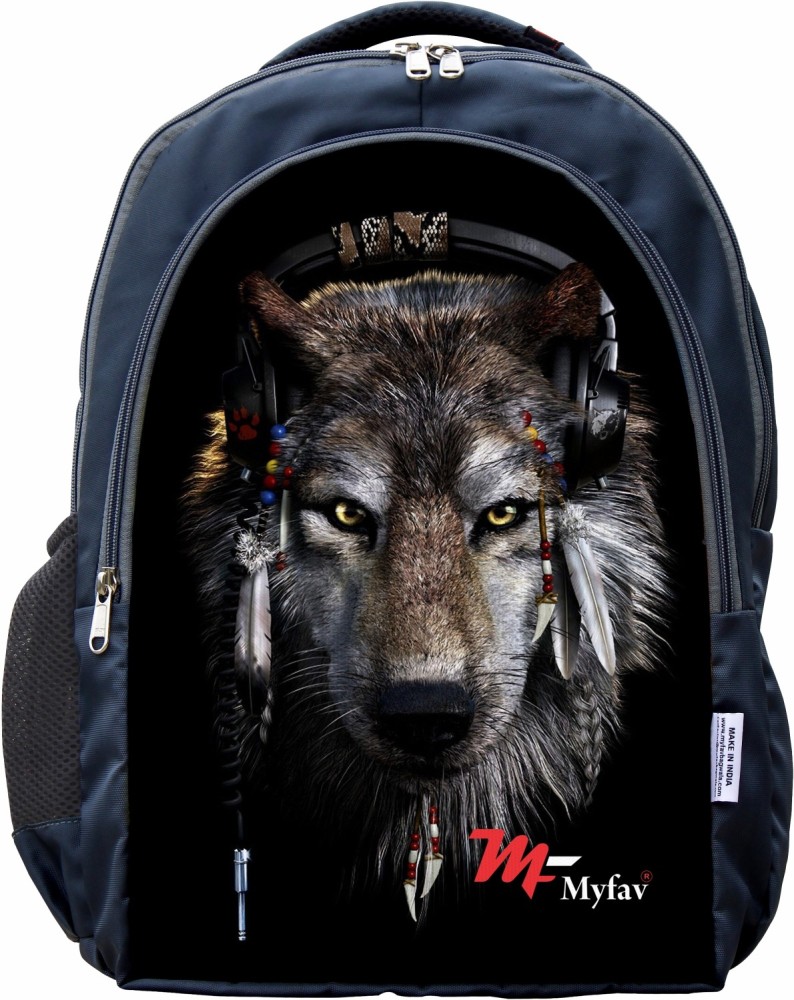 Fantasy Wolf Backpack School Bag Going To School India | Ubuy