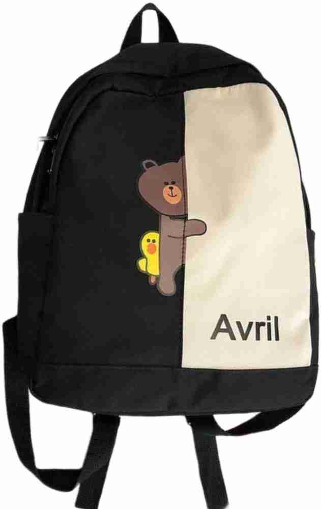 Korean Style Women Backpack Cartoon Student Girl School Bag Female