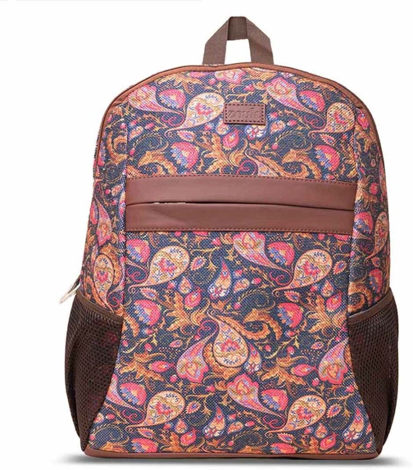 Paisley discount print backpack