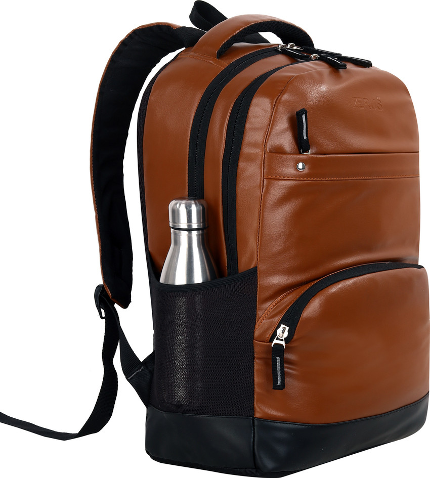Nema Laptop Pu backpack Casual 17 Inch Laptop Backpack bag for Men Women 30 L Laptop Backpack